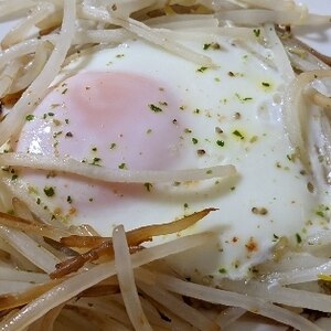 緑豆もやし卵焼き